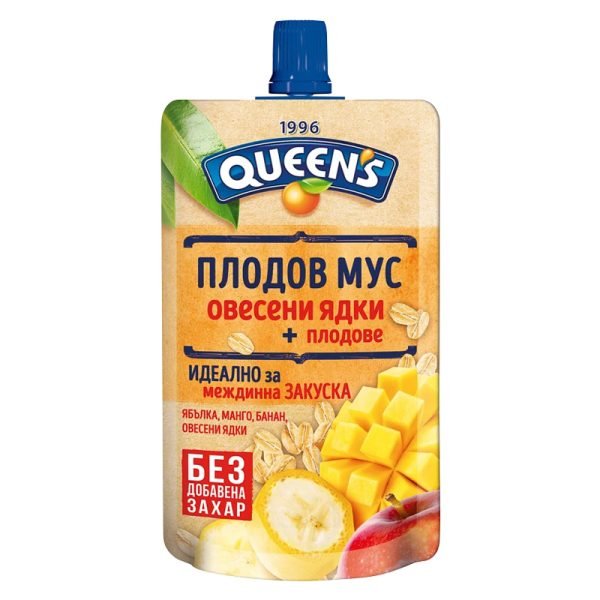 Плодов мус + Овесени ядки