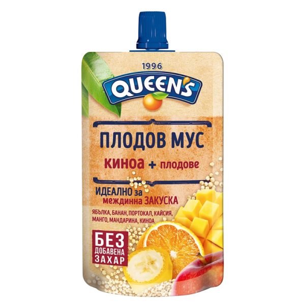 Плодов мус + Киноа