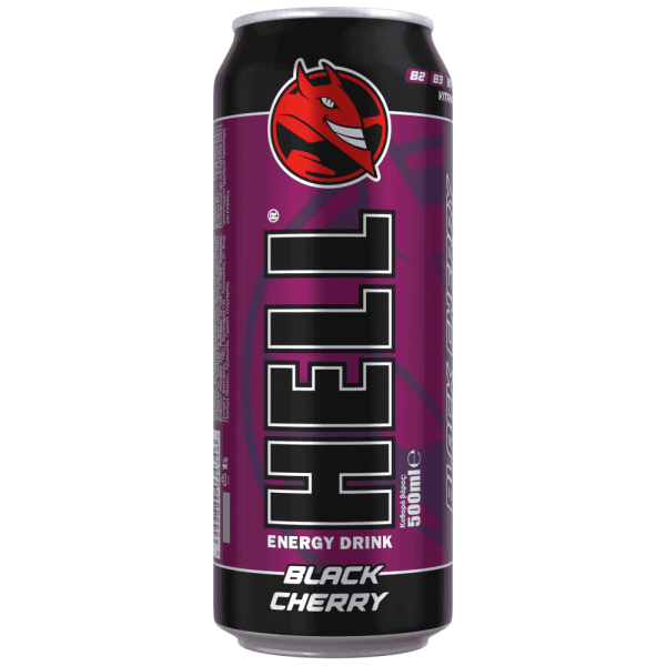 HELL Energy Drink BLACK CHERRY