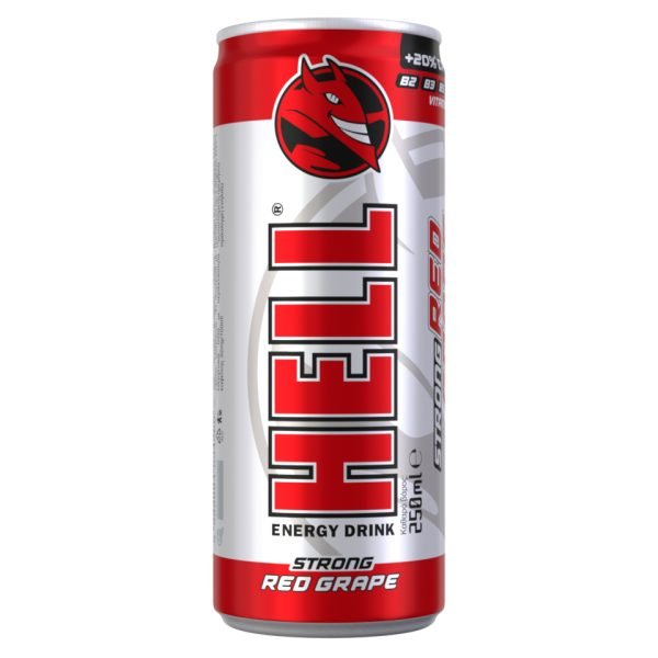 HELL Energy Drink STRONG RED GRAPE