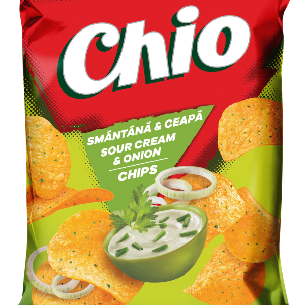 КЛАСИЧЕСКИ ЧИПС СЪС СМЕТАНА И ЛУК Chio