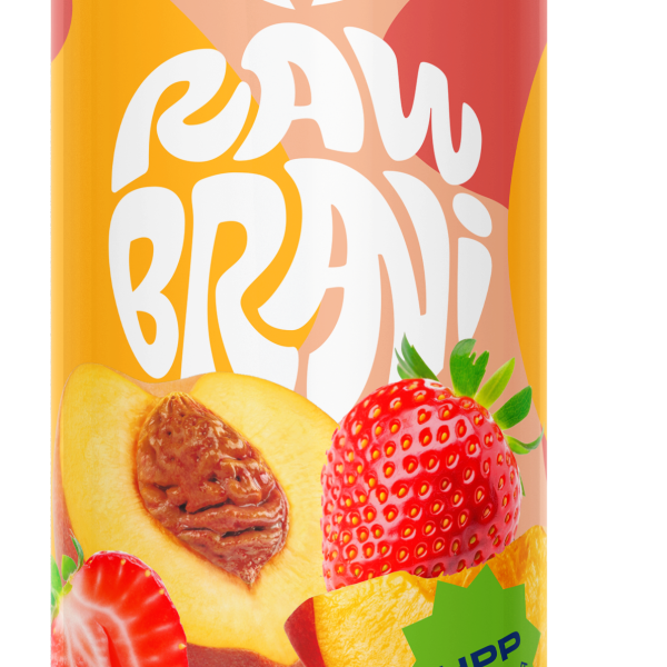 RAW BRANI Ягода, ябълка, праскова, нектарина 100% прясно изцеден 330 мл