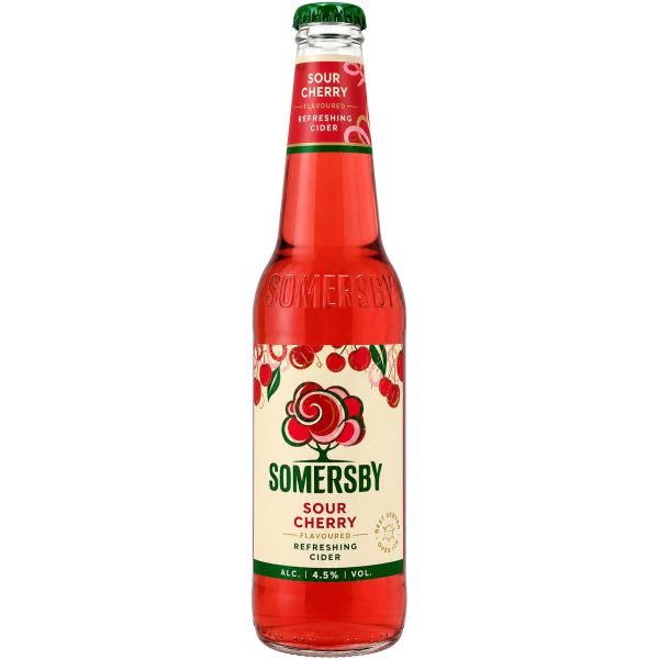 Somersby Sour Cherry сайдер с вкус на вишна (330 мл)