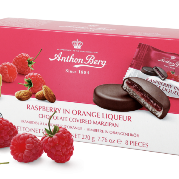 Anthon Berg Малини в портокалов ликьор